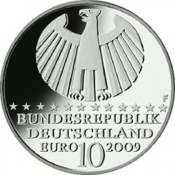 10 евро, Германия (400 лет законам Кеплера)