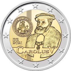 2 евро, Бельгия (500 лет выпуска монет Карла V)