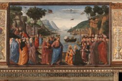 Calling of the apostles by Domenico Ghirlandaio (Sistine Chapel)