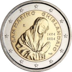 2 евро, Сан-Марино (530 лет со дня смерти Доменико Гирландайо)